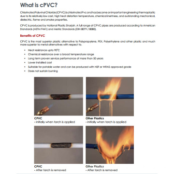CPVC Harz für Feuer Rohr- und Formstück